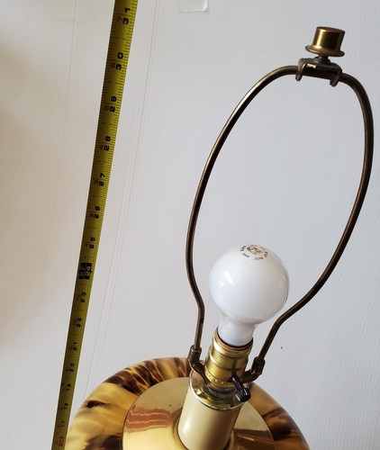 Große italienische Murano Glas Schildkröte Muster Tischlampe - Bild 8 von 8