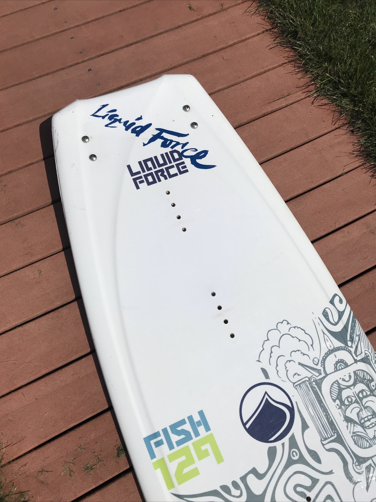 LIQUID FORCE Fish Series 129 WAKEBOARD Jimmy Redmon Design | eBay