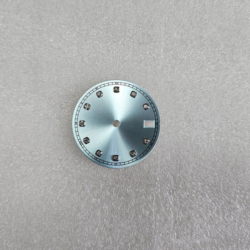 28.5MM Silver Edge Watch Dial Watch Accessories for NH35/NH36 Movement - Picture 16 of 17