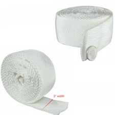 FireHose Bulk Jacket-Chafe Guard Protection for Dock Lines-6.5FT / 10FT White US