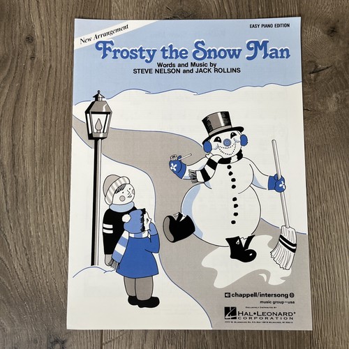 Frosty the Snow Man - Easy Piano Edition/Vocal Sheet Music New Hal Leonard - Picture 2 of 4