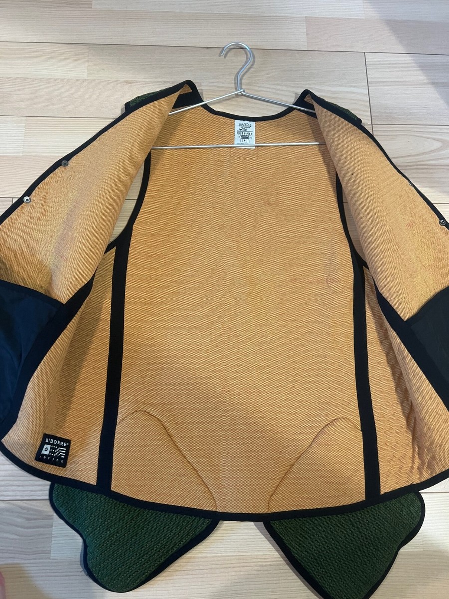 KAPITAL x BYBORRE Collaboration 20AW Hyper Chimayo Vest 3D