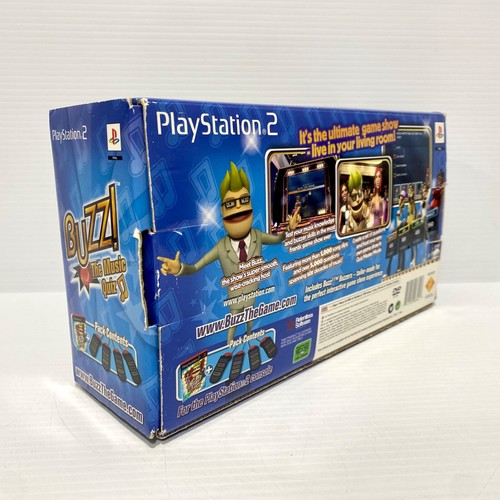 Buzz The Music Quiz + Buzzer & Box - PS2 - Tested & Working - Free Postage - Picture 4 of 11
