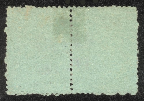 2x RB14b PAIR 4 CENTS PROPRIETARY Revenue Tax Stamps CV$21 Used X Cancels - Picture 2 of 2