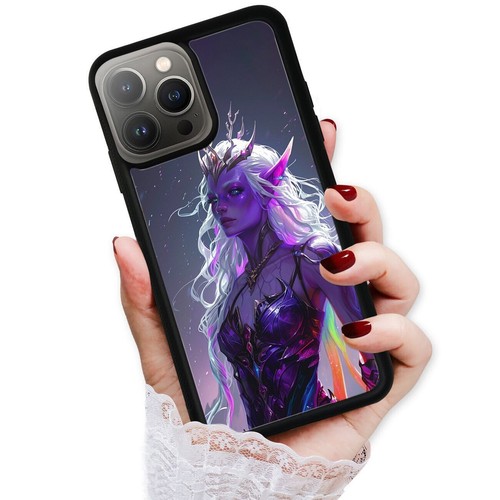 fantasy comic female unicorn For Samsung Galaxy Motorola Apple iPhone Hard Cover - Picture 7 of 25