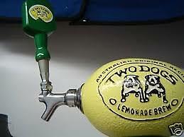 two dogs lemonade brew beer tap - Picture 1 of 2