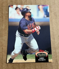1992 Topps Stadium Club # 500 Kirby Puckett Minnesota Twins Baseball