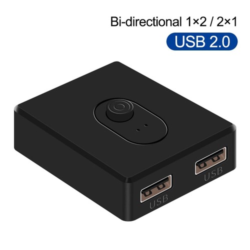 USB3.0/2.0 Switcher Bi-Directional USB Switch 2 in1 Out / 1 in 2Out USB Switcher - Picture 26 of 26