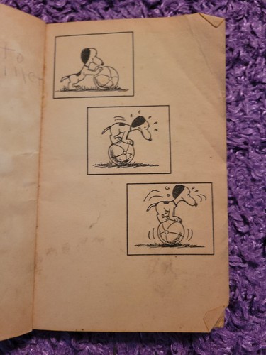 GOOD OL' SNOOPY CHARLES M SCHULZ CHARLIE BROWN BOOK 1955 1957 PEANUTS SUPER RARE - Picture 10 of 16