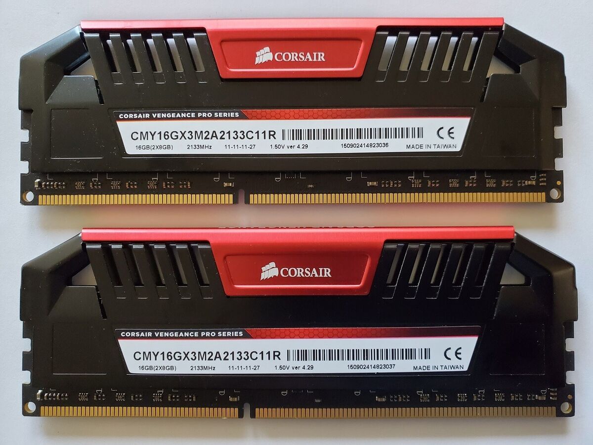 Corsair Vengeance Pro Series 2 X 8gb Ddr3 for sale online | eBay Corsair Vengeance Pro Series 2 X 8gb Ddr3 for sale online | eBay