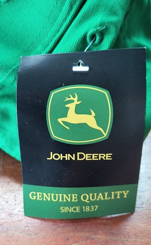 Cappello John Deere NOS Vintage Ricamato Snapback K-Products Pre-2000 con Etichetta da appendere - Foto 11 di 12