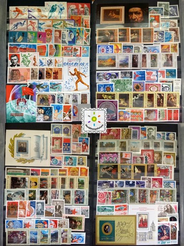 Stamp Collection Russia MNH - 400 Different Stamps in Full Sets & Singles - Picture 5 of 9