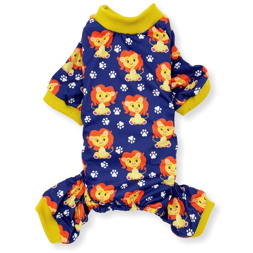 Dog Pajamas COTTON Blend Jumpsuit Soft Cute Pet Clothes for Small Medium Pet - Picture 6 of 12