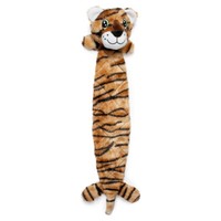 Beeztees PlüSchspielzeug Safari Tiger Hundespielzeug Braun 53Cm Flatinos