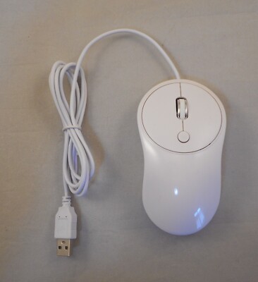 Generic 3-Button USB Optical Mouse with adjustable DPI and Red LED Backlight