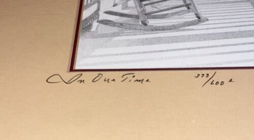 Robert Sexton “In Our Time” Framed Signed Lithograph Limited Edition #373/600 A+ - Picture 2 of 7