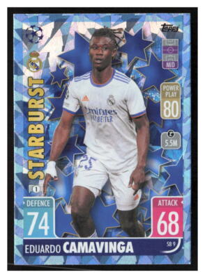 2021-22 Topps Match Attax Extra Crystal Blue Variants Pick your Card(s)