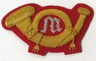 CIVIL WAR USMC MARINE INFANTRY HAT CAP KEPI INSIGNIA-LARGE