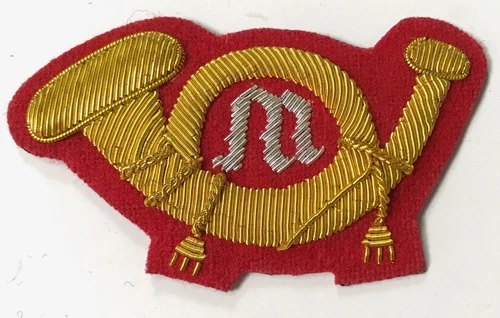 CIVIL WAR USMC MARINE INFANTRY HAT CAP KEPI INSIGNIA-LARGE