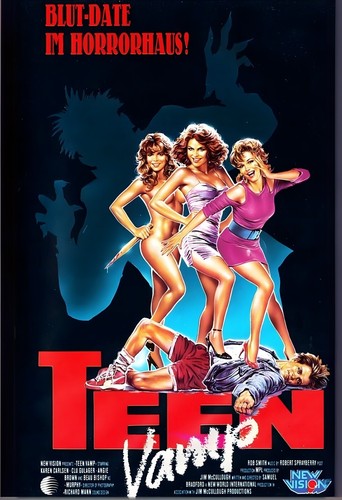 Teen Vamp 1989 Movie Poster Wall Art Made in USA - Picture 2 of 2