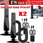 New 4K Rewave Antena, TV Antenna, Suction Cup TV Antenna Plug Play 3m Cable 2024