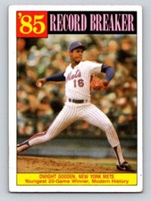 1986 Topps #202 Dwight Gooden New York Mets