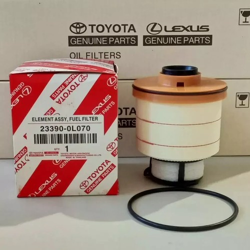 Genuine Toyota Hilux 2015-2022 Diesel Element Fuel Filter 23390-0L070 X 5 - Picture 6 of 11