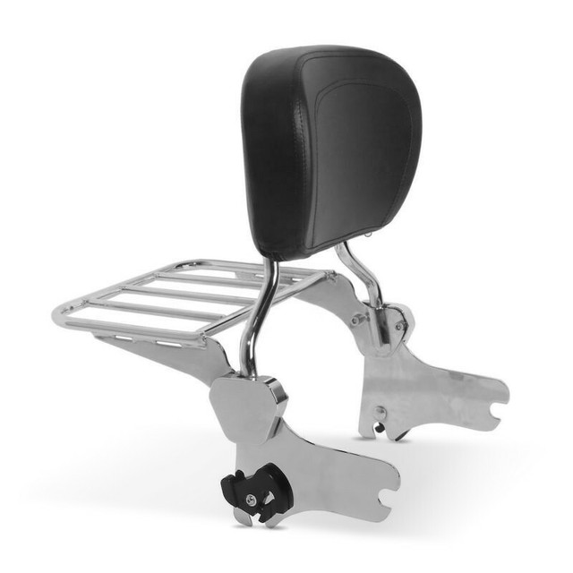 Sissy Bar mit Gepäckträger für Harley Electra Glide Standard-Classic 97-08 Sissy Bar mit Gepäckträger für Harley Electra Glide Standard-Classic 97-08