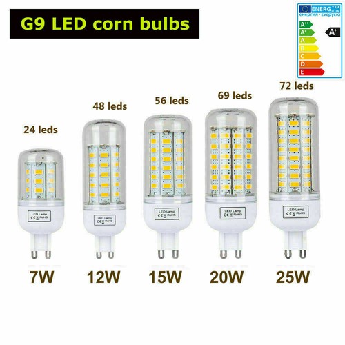 LED Corn Light Bulbs E12 E14 E27 G9 B22 7W - 25W Lamp Cool Warm Neutral White -K - Picture 14 of 16