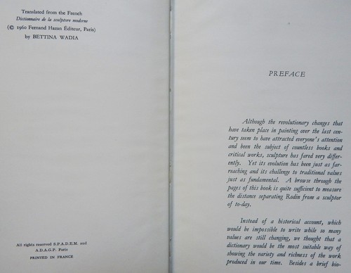 Dictionary Of Modern Sculpture 1960 Maillard HC signed Siegfried Reinhardt art - Foto 3 di 7