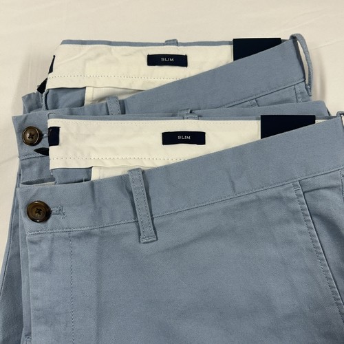 J.Crew Flex Pants Men’s Size Pink and Blue Slim and Straight Fit Chinos Casual - Picture 6 of 24