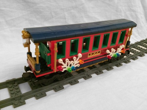 Custom INSTRUCTIONS for SIX Christmas Cars for Lego 10254 Winter Village Train - Picture 4 of 7