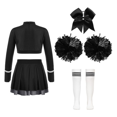 Kids Girls Dancewear Letter Pattern Uniform Party Outfit Hand Flowers Costumes - Picture 41 of 72