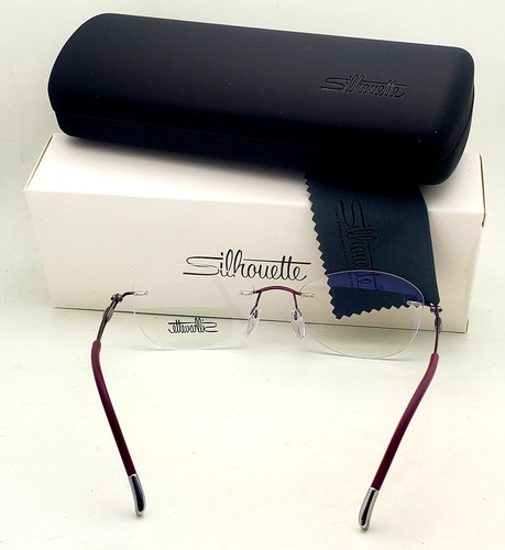 New Silhouette 5521 Rimless Eyeglasses Titan Next Generation Titanium Frames - Picture 49 of 57