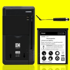 Large Capacity 1600mAh Battery Universal WALL Charger Stylus for ZTE Uhura N817