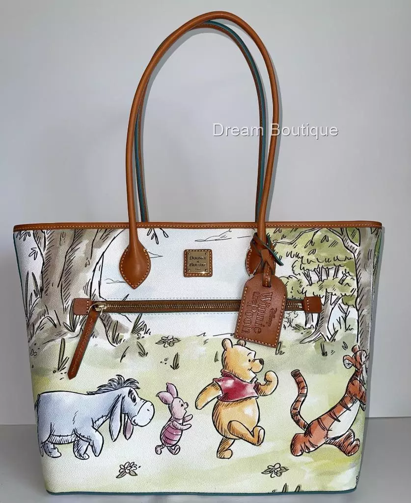 Winnie the pooh and pals tote by dooney shop and bourke