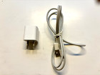 Genuine Apple Oem A1385 Usb Wall Block and Usb to Lightnin Charging Cable
