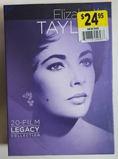 ELIZABETH TAYLOR 20 FILM LEGACY COLLECTION DVD 2016 NEW SEALED BOXED SET