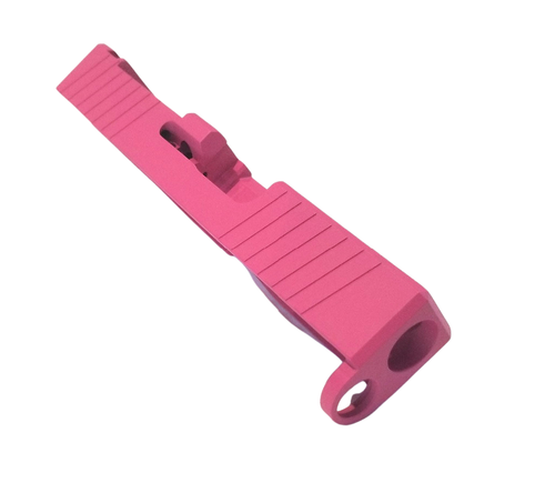 For Glock 43 43X Custom Coated Slide with RMSc Cut Out Cerakote TiN ...