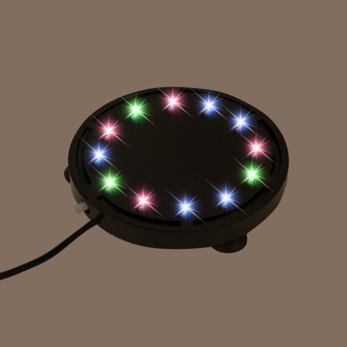 12 LED Submersible Bubble Light for Air Stone Aquarium Fish Tank Pump Curtain UK - Picture 8 of 10