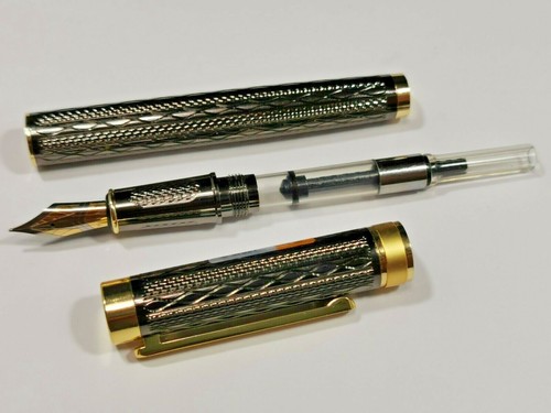 Füllfederhalter Paili 120  Hochwertig Edelstahl Füller Metall  Geschenk Edel - Bild 7 von 7