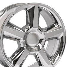 5308 Chrome 20x8.5 inch 6x139.7 Wheel Fit Chevy GMC Cadillac