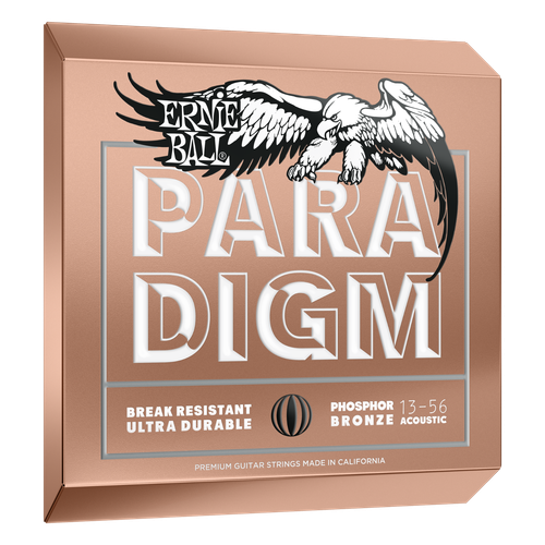Cuerdas de guitarra acústica de bronce fósforo medio Ernie Ball Paradigm P02074 - Imagen 2 de 3