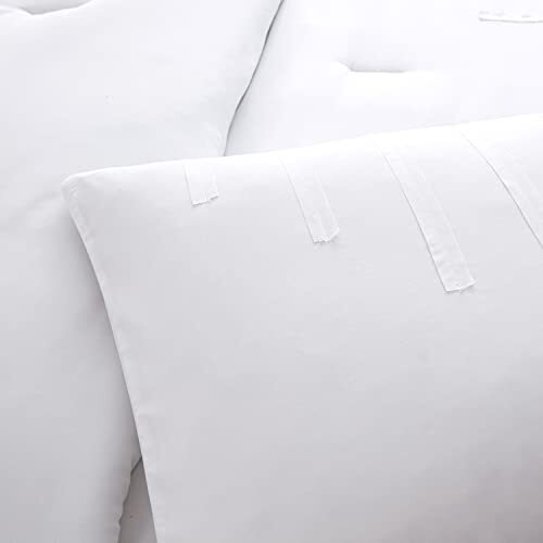Jade + Oake Ridney Collection Textured Stripe Soft Microfiber Comforter Set Twin - Picture 7 of 9