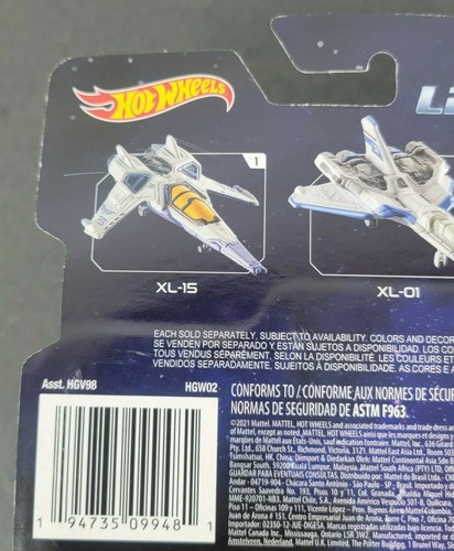 Hot Wheels Disney Pixar Lightyear XL-15 - Imagen 4 de 10