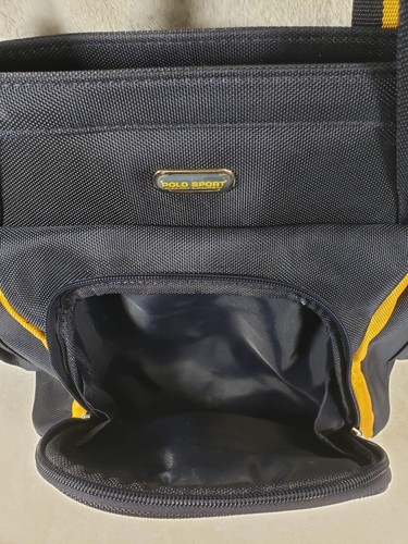 NEW Polo Sport Ralph Lauren Tote Style Cabin Bag - Blue/Yellow - Vintage Y2K - Picture 9 of 17