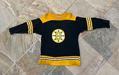 Vintage Rawlings '70s Boston Bruins Made In USA Hockey Jersey