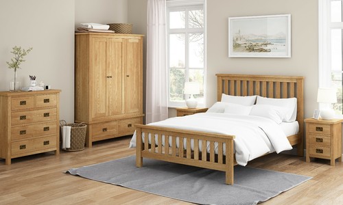 Baysdale Oak Blanket Box / Storage Chest / Chest Storage Unit / Storage Box - Picture 10 of 24