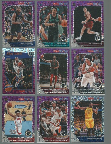 2019-20 Hoops Premium Stock - Prizms - RC - Base Vets