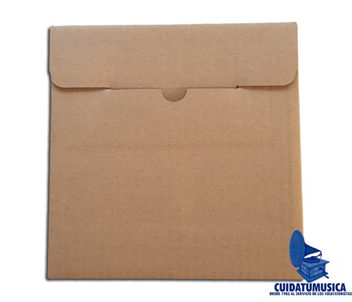 10 CAJAS DE CARTON EMBALAJE DISCOS DE VINILO PARA ENVIAR DE 1 A 5 SINGLES 7" - Imagen 4 de 5